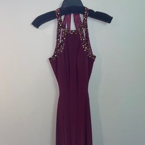 Brand new gorgeous maroon Long dress